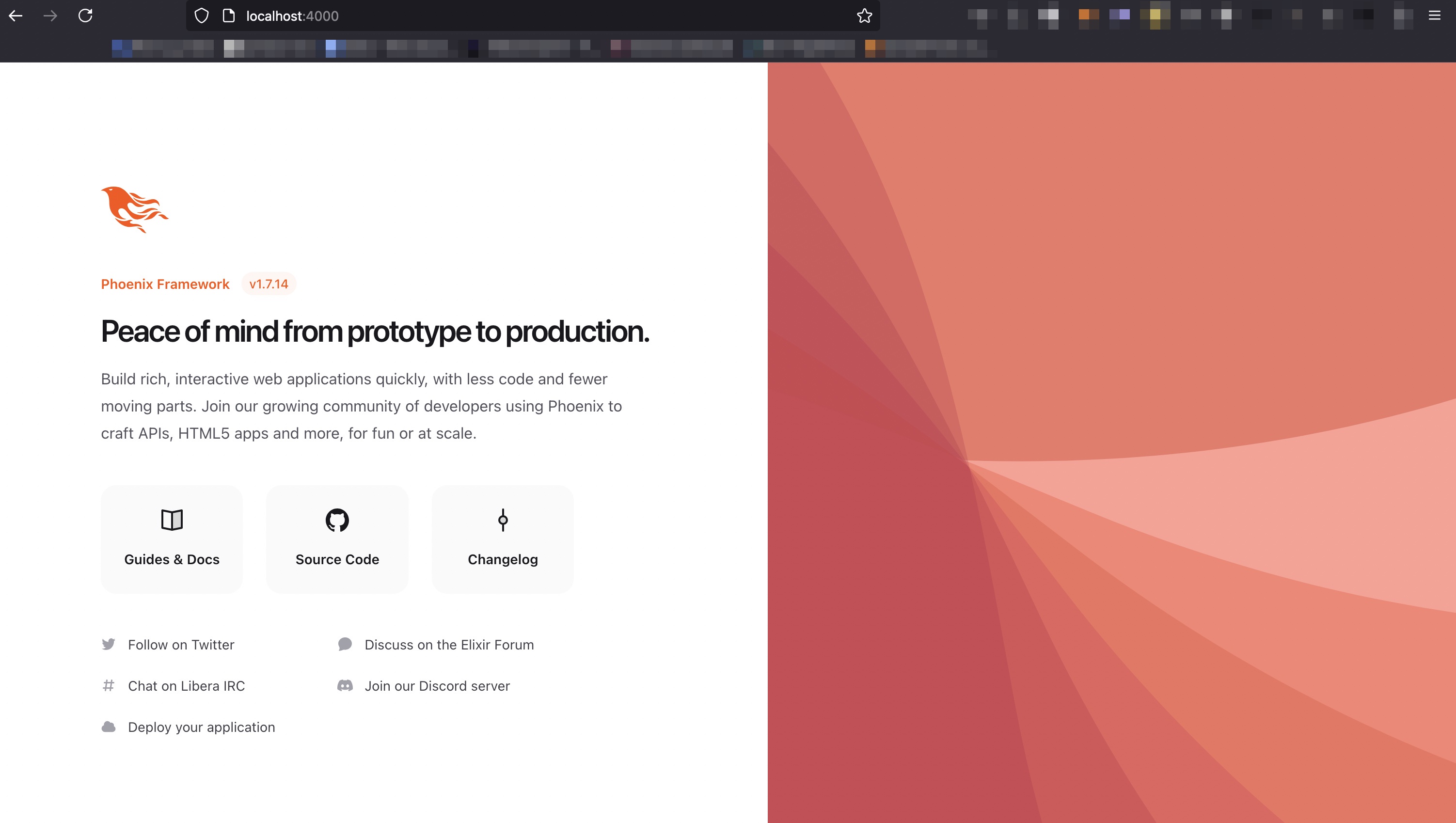 phoenix welcome page