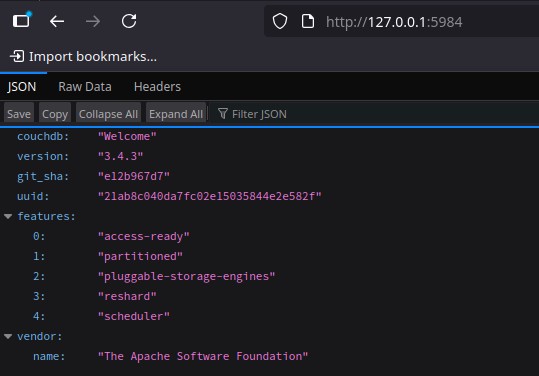 couchdb in browser